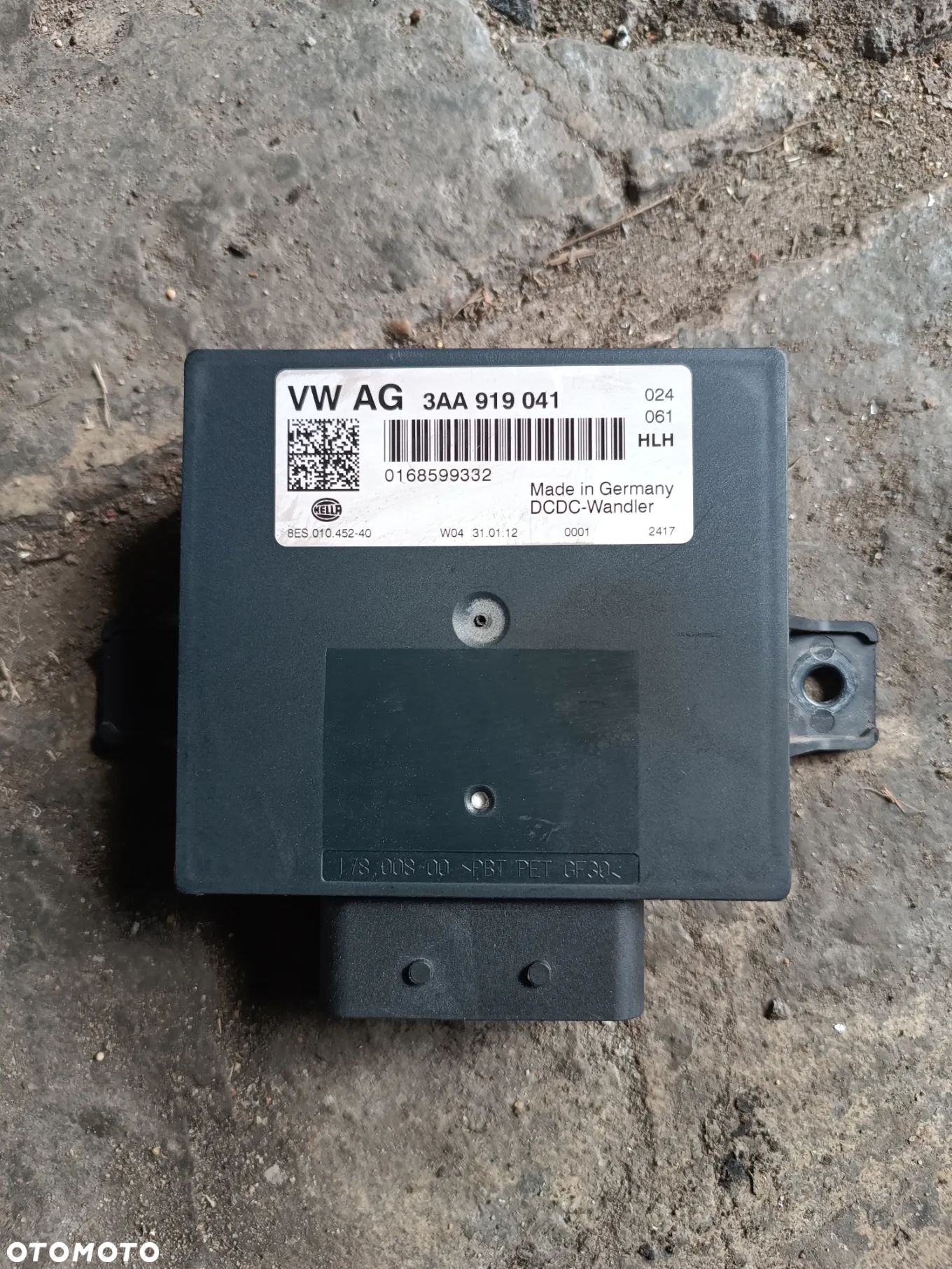 VW PASSAT B7 2.0 TDI STABILIZATOR NAPIĘCIA MODUŁ ZRZĄDZANIA ENERGIĄ 3AA919041 - 1