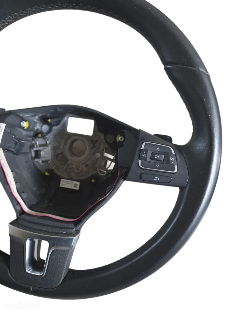 VW PASSAT CC KIEROWNICA SKÓRA MULTIFUNKCJA EUROPA 3C8959537D - 4