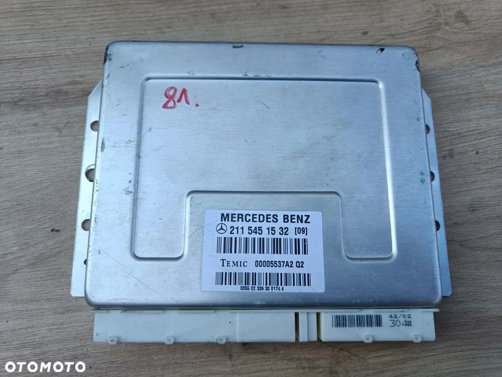 MERCEDES W211 MODUŁ STEROWNIK AIRMATIC 2115451532
