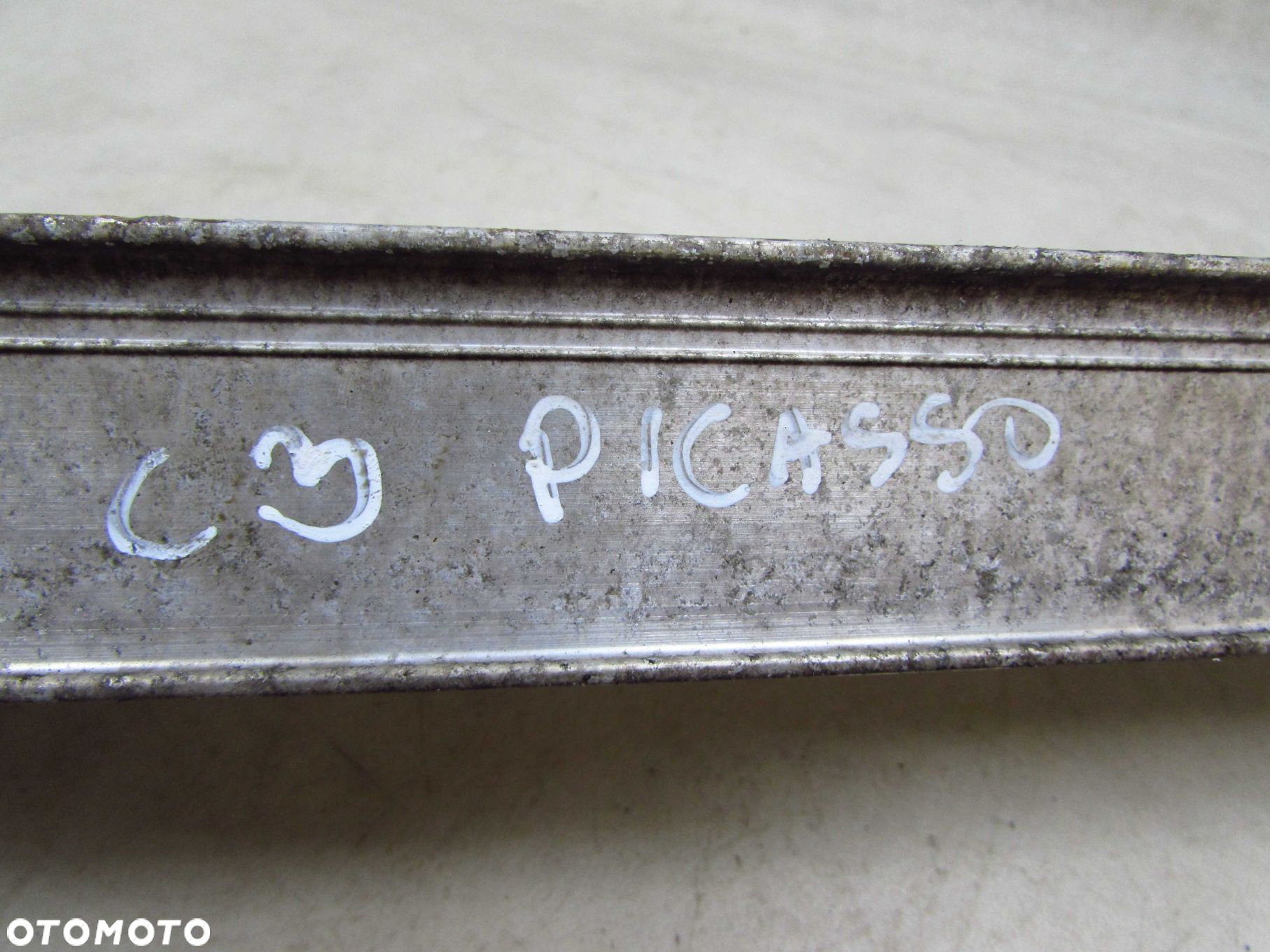CITROEN C3 PICASSO 08-12 BELKA WZMOCNIENIE ZDERZAKA PRZOD 9681567880 - 10