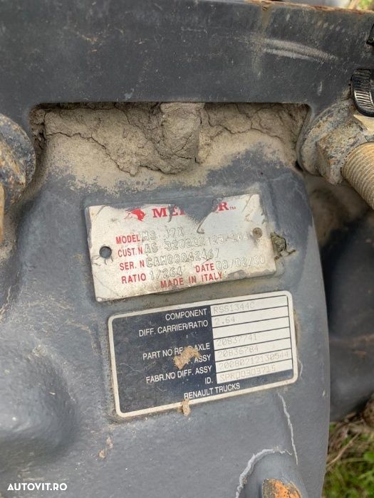 Diferential - Grup Renault DXI / Magnum - 17X model MS raport 2,64 - 3