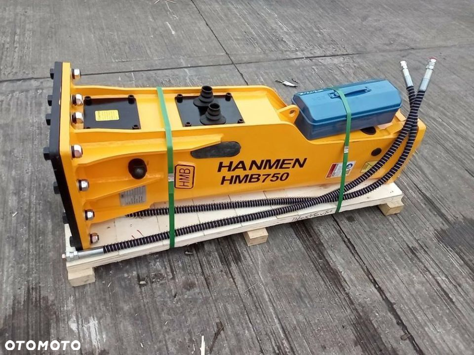 OUTLET ! Młot wyburzeniowy hydrauliczny HANMEN HMB750 waga 480 kg koparka 7-9 tony - 4