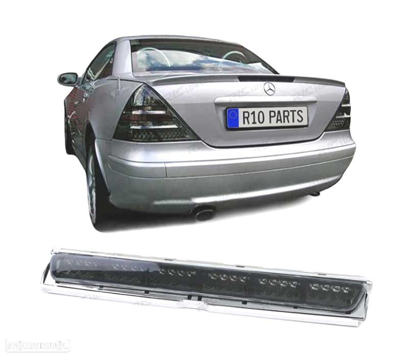 TERCEIRA LUZ DE STOP PARA MERCEDES SLK R170 96-04 FUMADO - 1