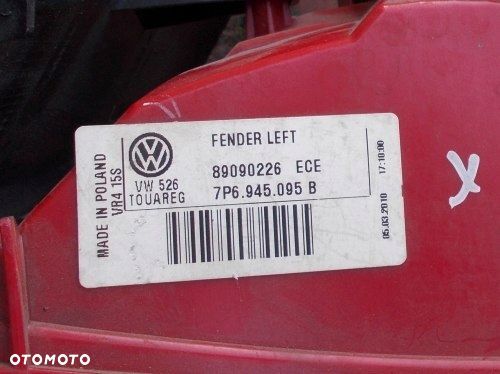 VW TOUAREG LIFT 10-14 LAMPA LEWA TYLNA 7P6945095B - 6