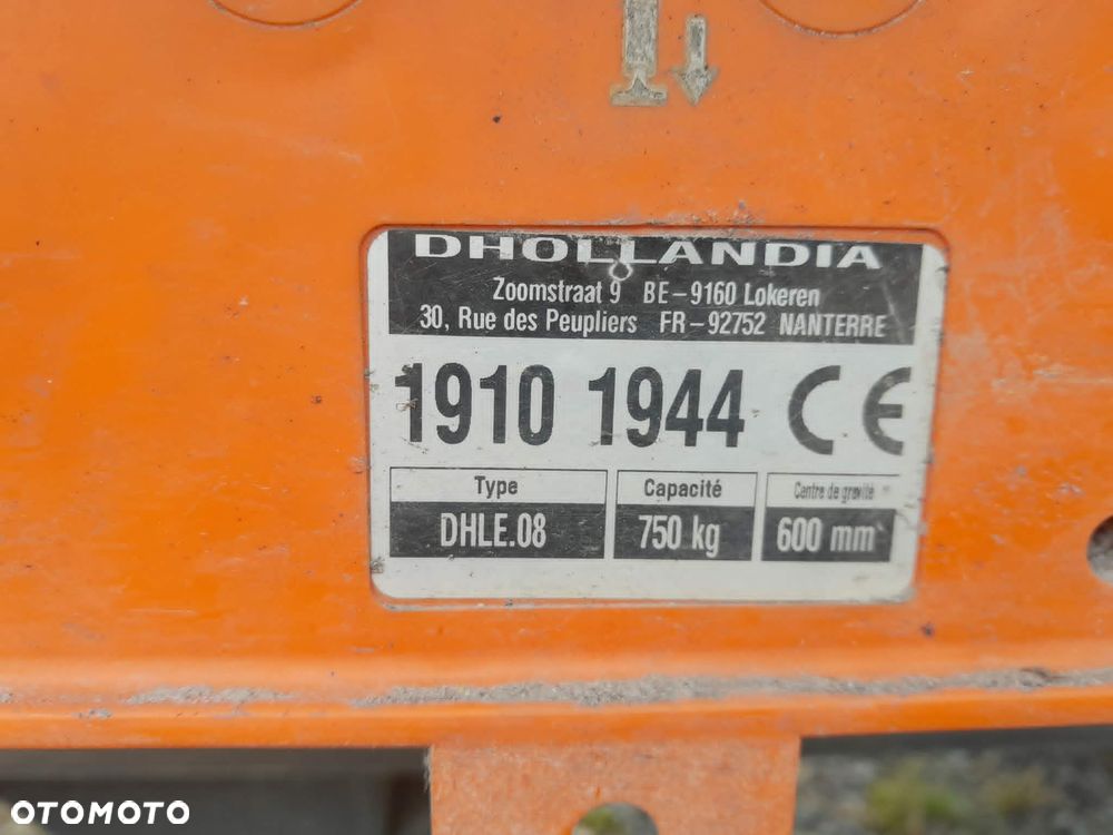 Kontener + Winda DHOLLANDIA DHLE.08 750kg fiat Ducato 2020r - 5