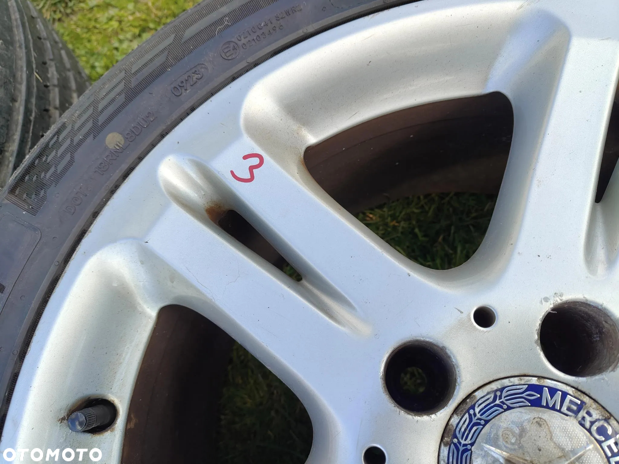 MERCEDES W211 LIFT KOŁA Felgi Aluminiowe Opony letnie 5X112 17 Avantgarde Oryginał - 14