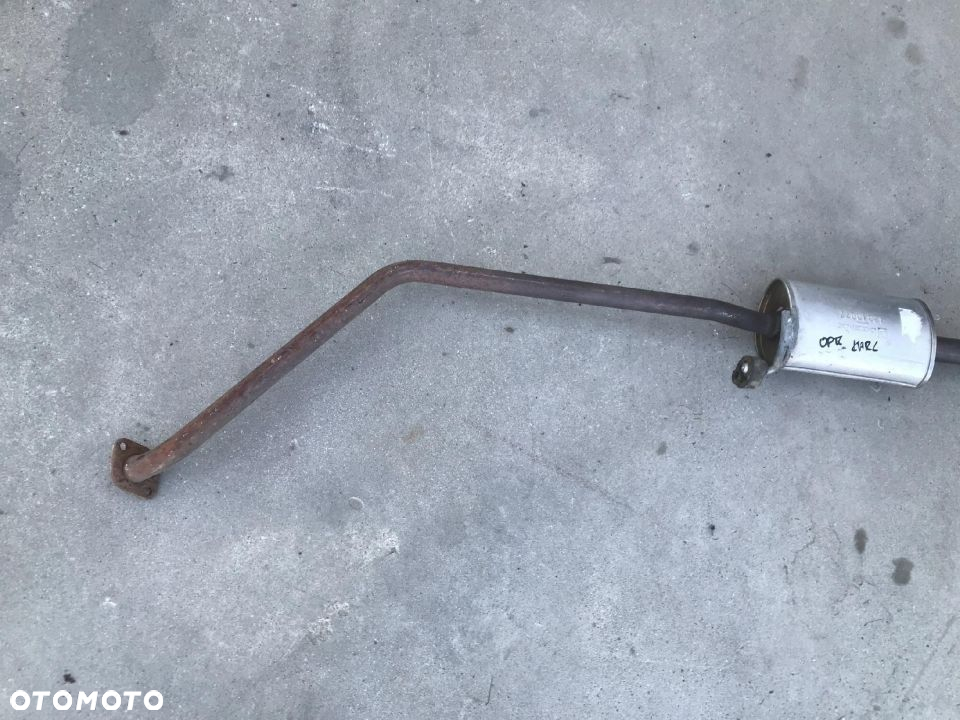 Wydech Opel Karl 1.0b benzyna tłumik środkowy 42343077 42476066 - 2
