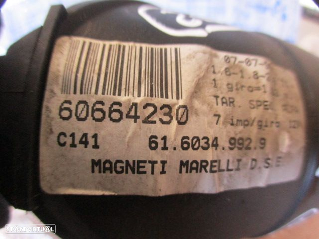 Quadrante 60664230 ALFA ROMEO 156 1999 1.6I 120CV 4P PRETO KM/H - 5