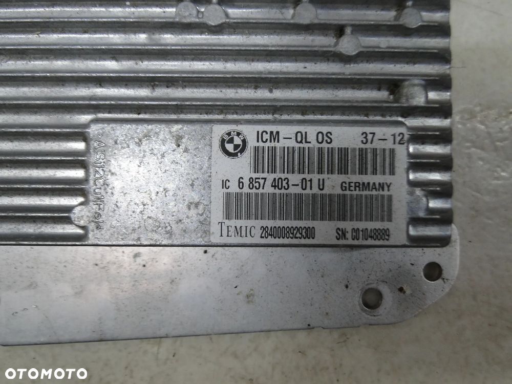 BMW X6 E71 LIFT MODUŁ STEROWNIK ICM EUROPA - 3