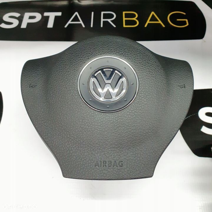 VW SCIROCCO DESKA ROZDZIELCZA KONSOLA KOKPIT PULPIT PODUSZKI AIRBAG AIR BAG PASY KIT SET - 4