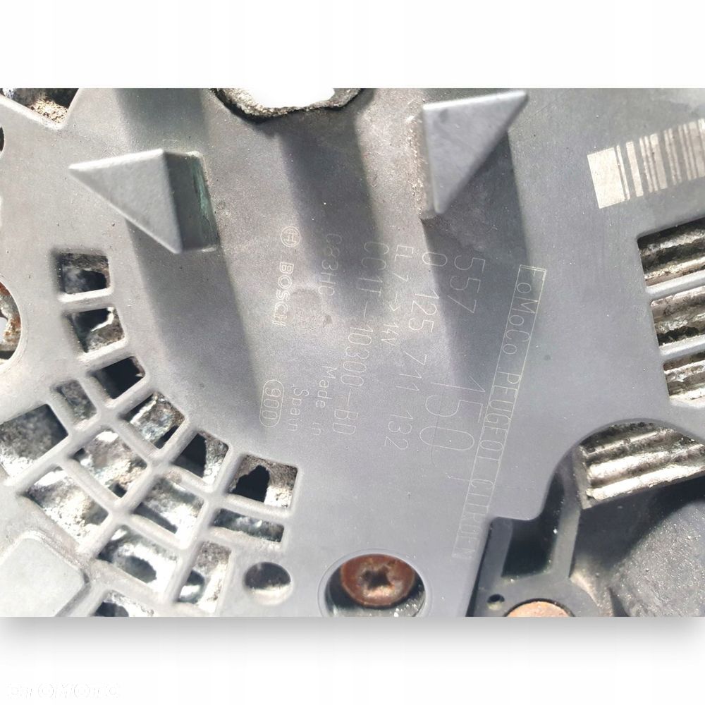 ALTERNATOR Citroen Jumper Peugeot Boxer 2.2 HDi CC1T-10300-BD 0125711132 - 7