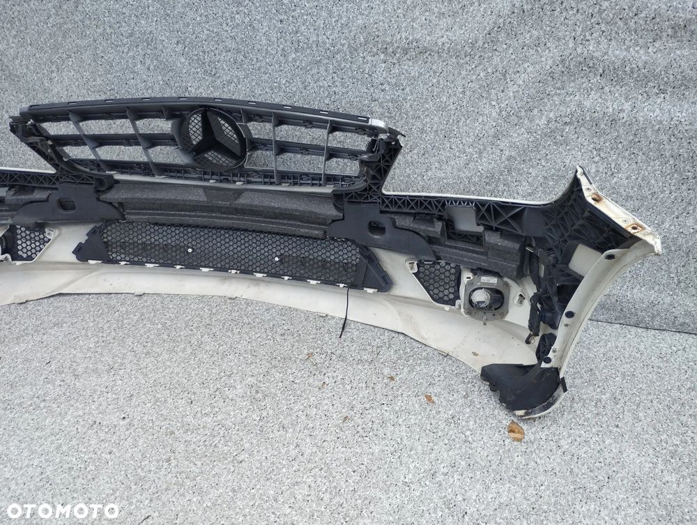 Mercedes C-Klasa W204 AMG 07-10r zderzak przód przedni Grill PDC - 5