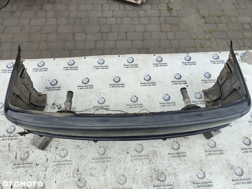 BMW E46 Sedan Zderzak tylny tył M-Pakiet Cosmosschwarz 303/9 PDC - 8