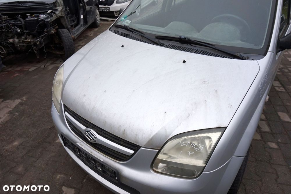 MASKA ZDERZAK BŁOTNIKI LAMPY IGNIS II Z2S  SUZUKI 2003-2011 SREBRNY PRZÓD KOMPLETNY - 3