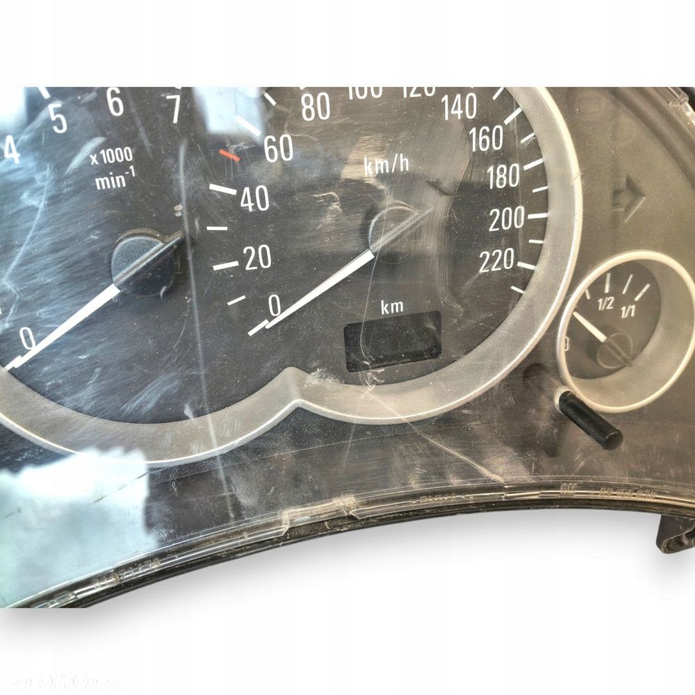 LICZNIK ZEGARY 13117946CD Opel Corsa C 1.2 16V Benzyna 63 509km europa - 6