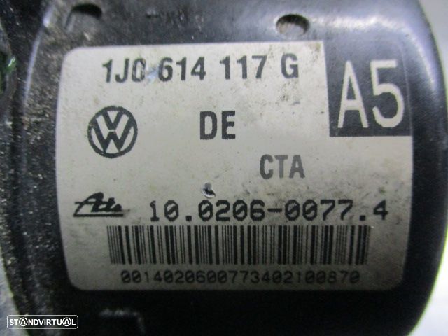 Abs 1C0907379L  1J0614117G SEAT LEON 1,4I 2002 VW GOLF 4 2002 1.4I 75CV 5P CINZA SEAT LEON  1M 2003 1.9TDI 110CV 5P PRETO - 5