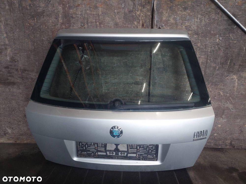 KLAPA BAGAŻNIKA + LAMPY SKODA FABIA I HB 5D 9102 - 4