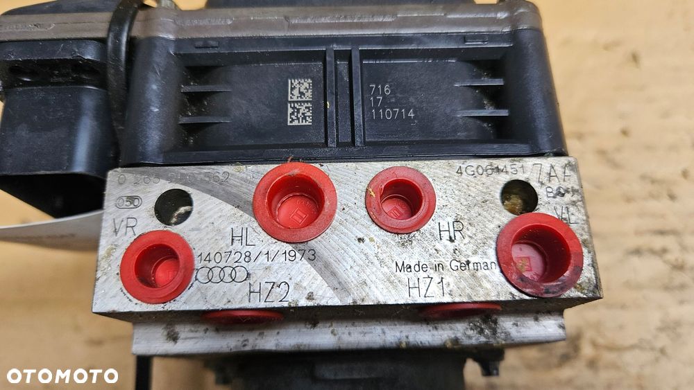 pompa hamulcowa abs 4g0907379l 4g0614517aa audi a6 a7 c7 nr 390533 - 2