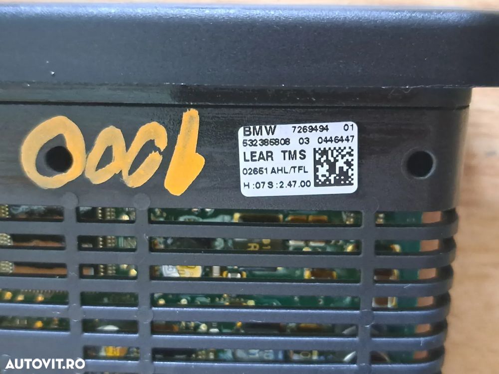 Modul calculator unitate TMS AHL pentru faruri cu bixenon adaptiv in stare foarte buna original bmw  F10+LCi F11 F18+LCI - 3