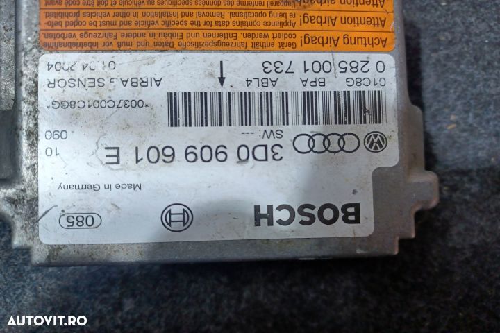 Calculator airbag 3D0909601E MX1253 Volkswagen VW Touareg generatia 1 - 4