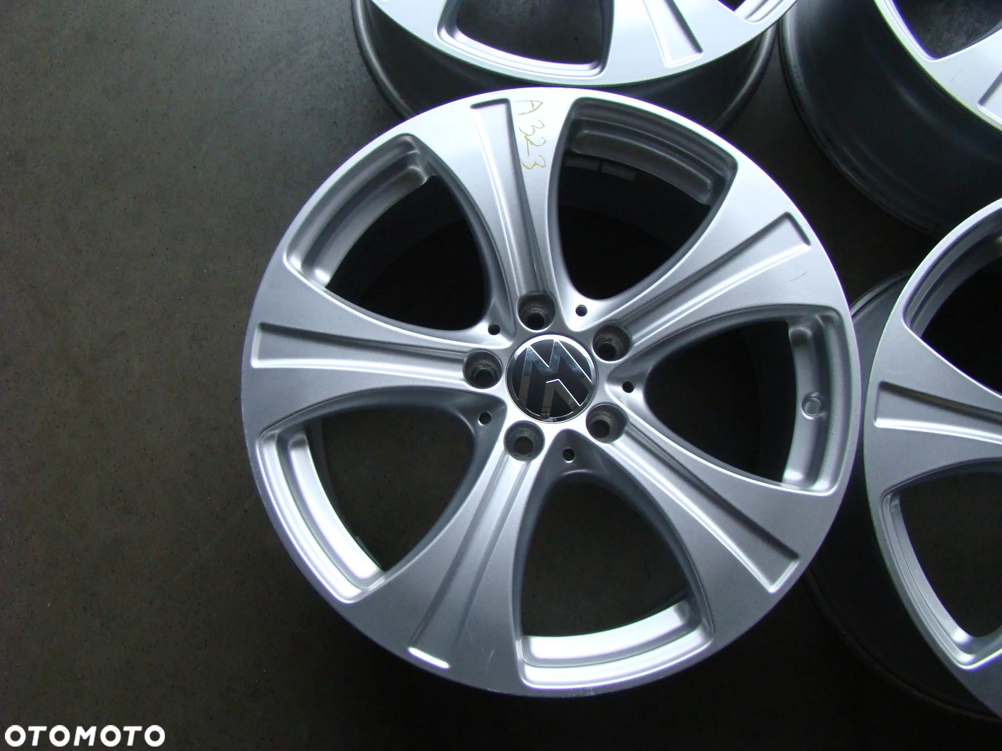 a323 5x112 VW Arteon Tiguan T-Roc Caddy Jetta Touran Passat B7 B8 Alltrack 8jx18 - 4