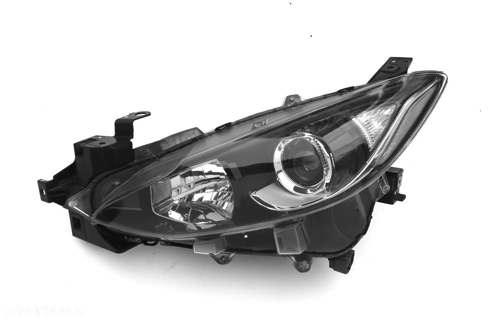 MAZDA 3 III BM 2013 - reflektor kpl soczewka zwykła H11+ H15 ORYGINAŁ OE - 1