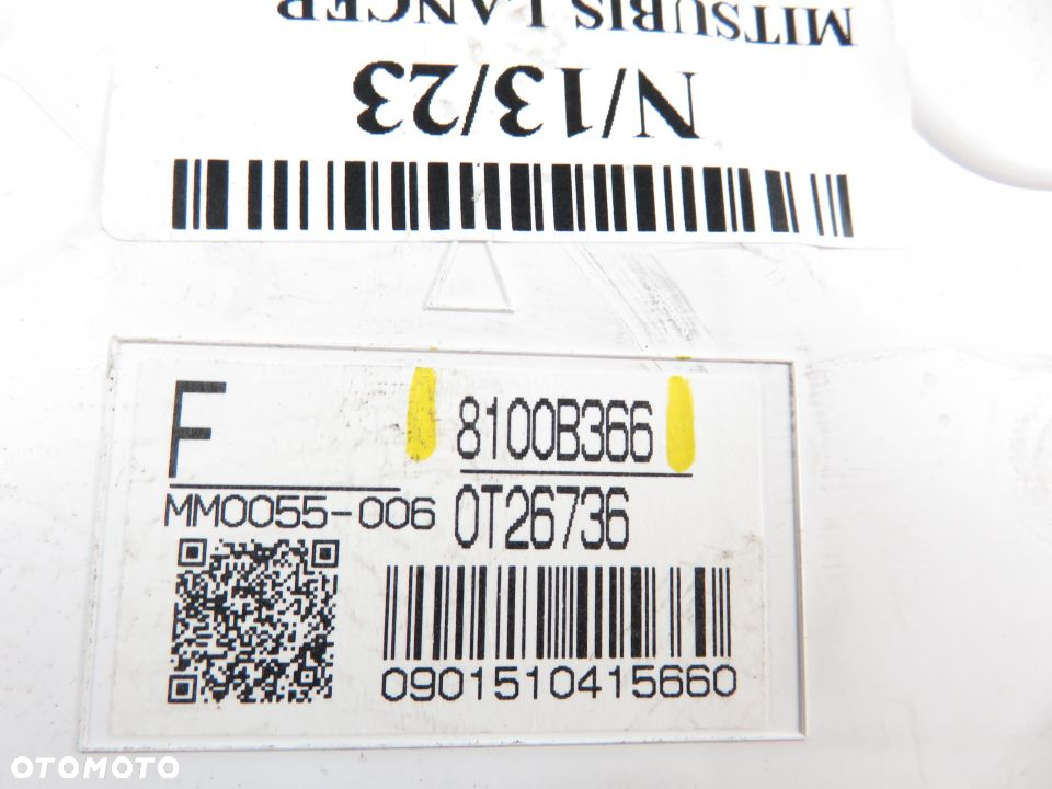 LICZNIK MITSUBISHI LANCER VIII 1.8 DI-D  8100B366 - 6