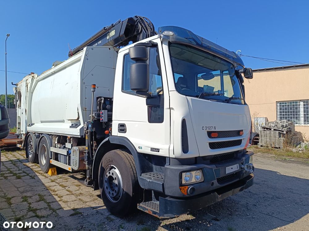 Iveco Eurocargo | Ginaf C 3127N | Śmieciarka | HDS HIAB XS 211 HiPro - 11