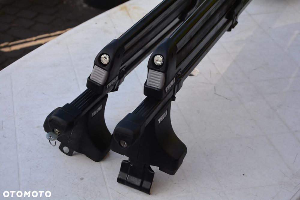 VW Golf 4 3 drzwi   bagażnik dachowy plus uchwyt na 3 pary nart - 1