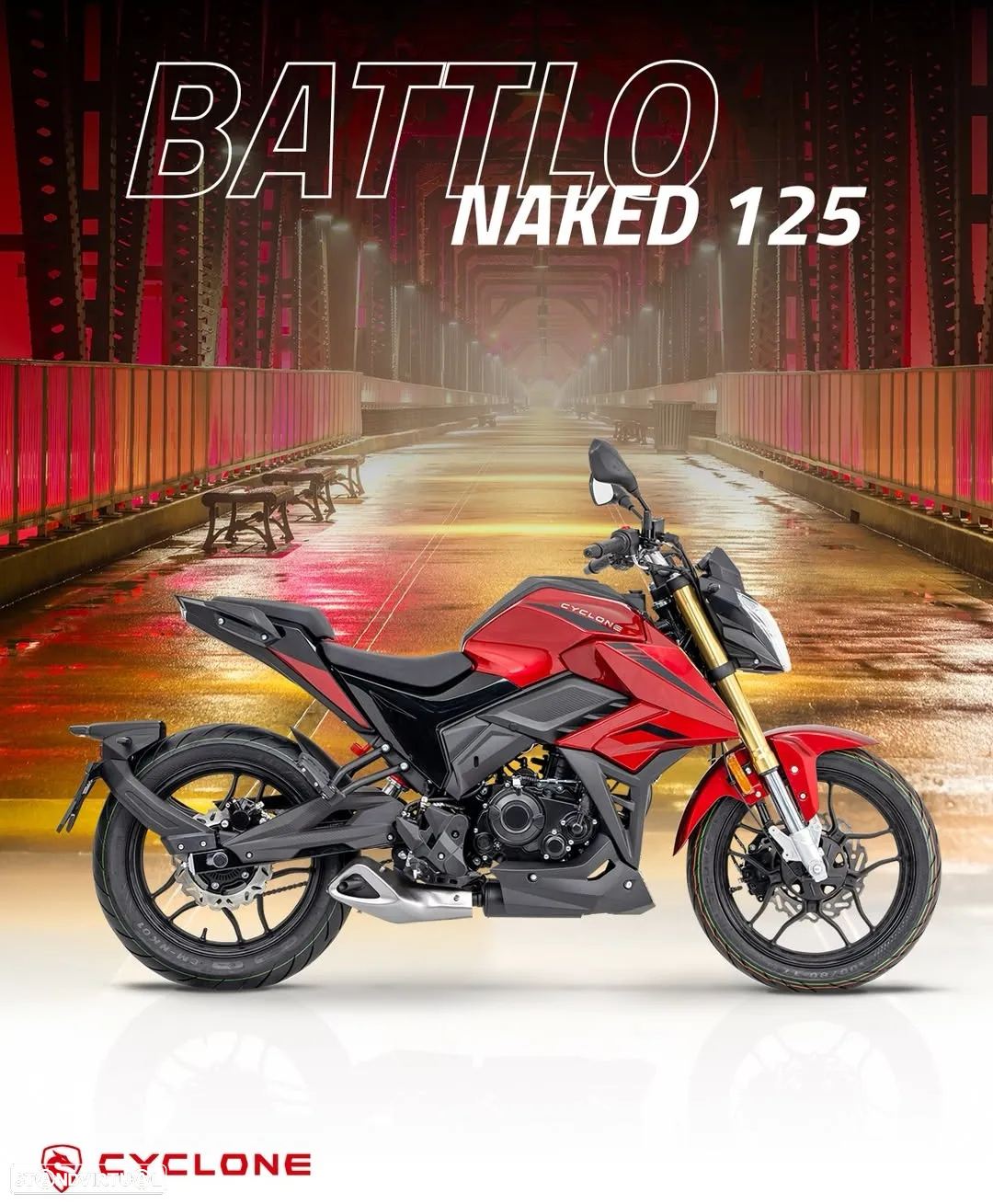 Cyclone Battlo 125 NAKED nova - 8