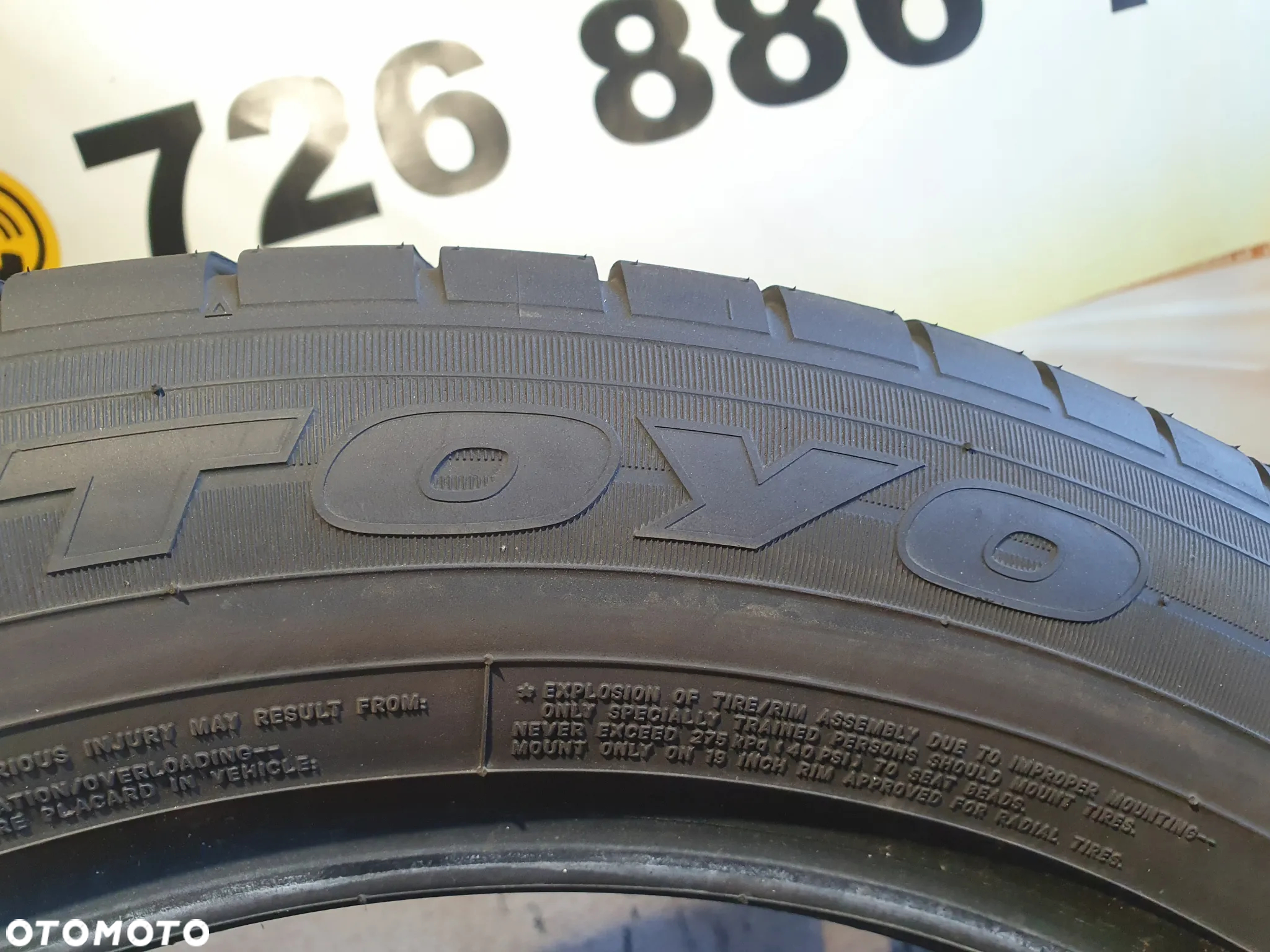 Opona pojedyncza Toyo Proxes R46  225/55/19 - 4