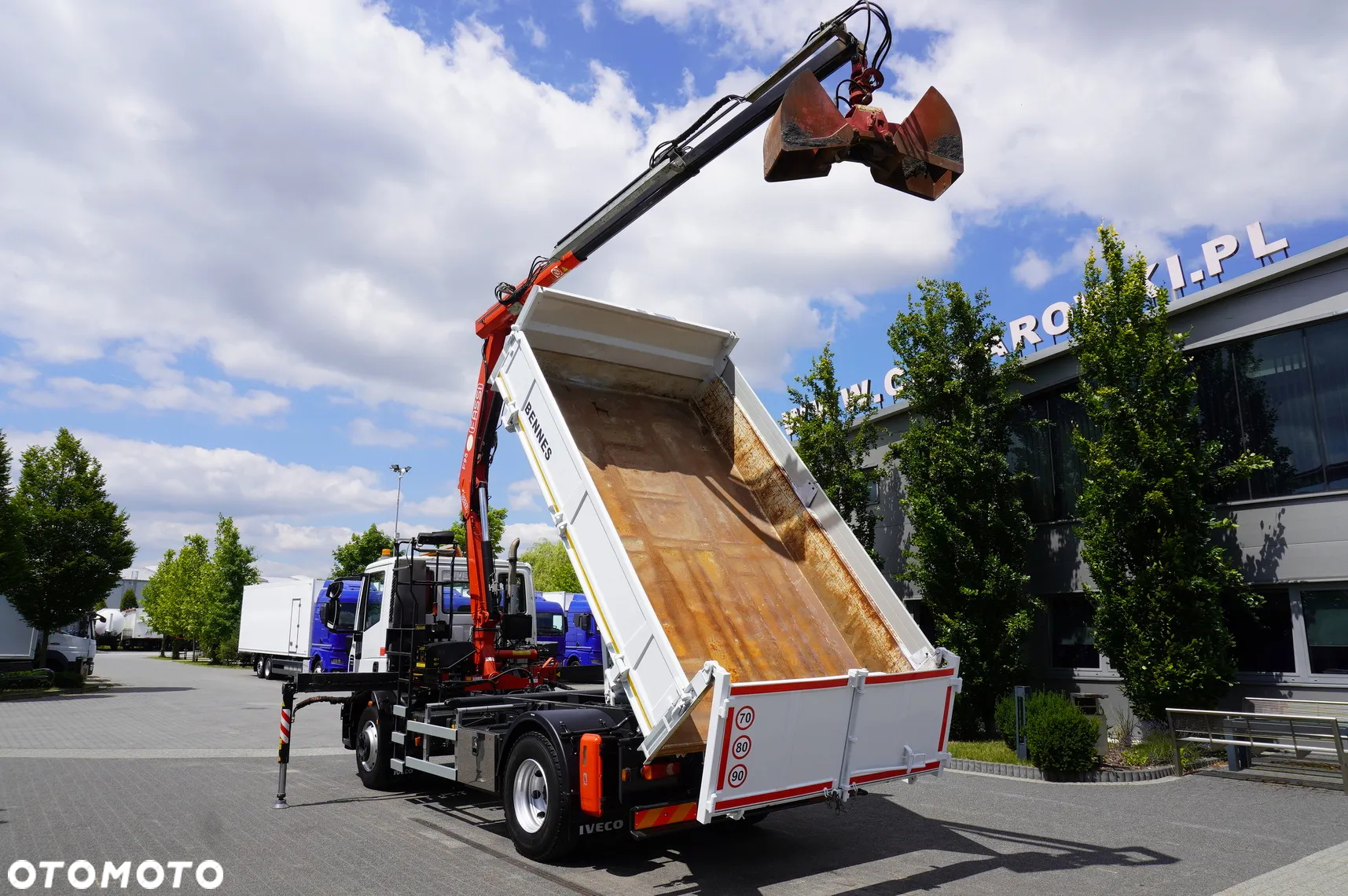 Iveco Eurocargo 160E22 EEV Wywrotka / Bortmatic / HDS FASSI F95A.0.22 - 4