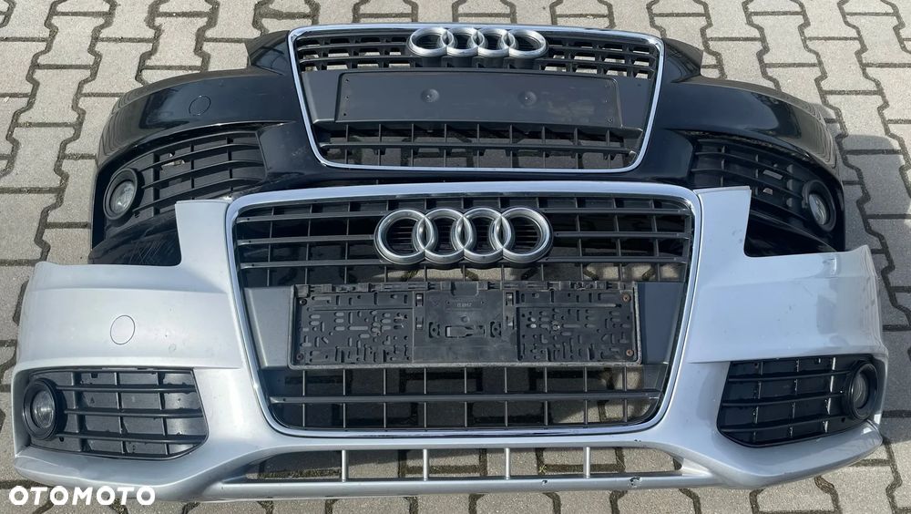 Audi A4 B8 8K zderzak przód przedni bez spryskiwaczy - 1