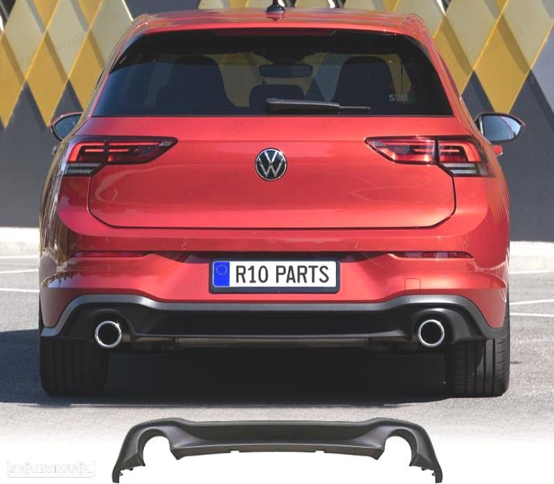 DIFUSOR VOLKSWAGEN VW GOLF 8 20- LOOK GTI - 1