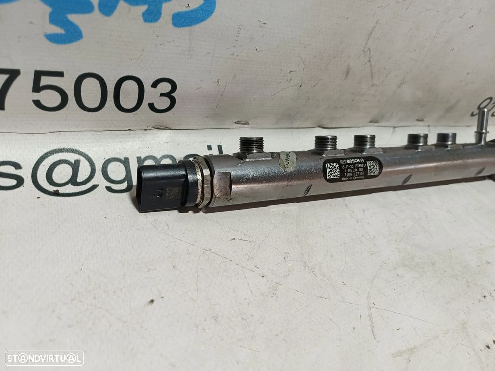 Régua Alta Pressão Common Rail BMW N47D20 7809127 Bosch 0445214182 - 4