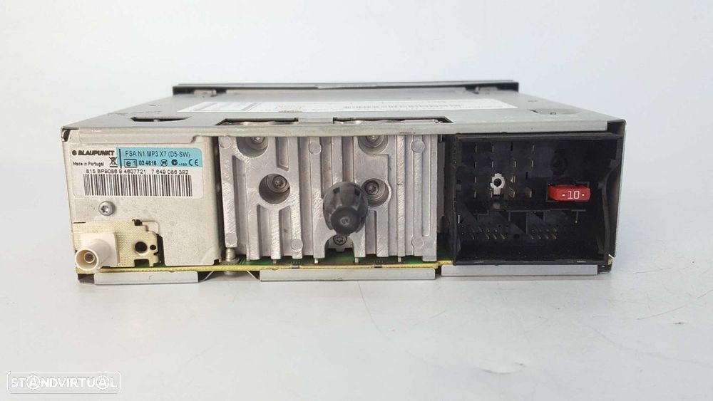 SISTEMA AUDIO / RADIO CD PEUGEOT PARTNER KOMBI PREMIUM - 5