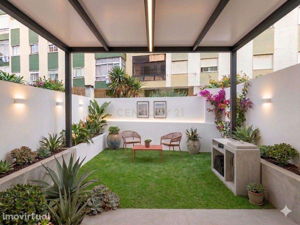 Último Apartamento Novo Disponível Paivas T2 com jardim - Grande imagem: 2/28