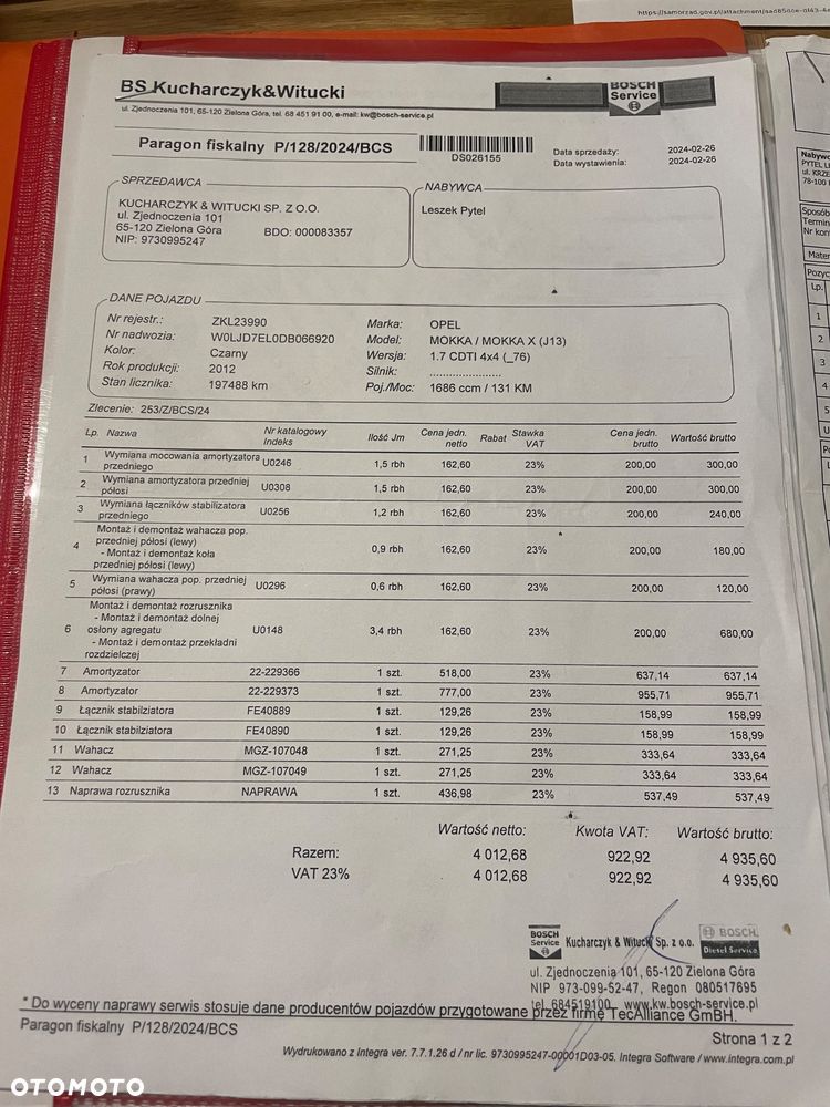 Opel Mokka 1.7 CDTI ecoFLEX Start/Stop 4x4 Innovation - 32