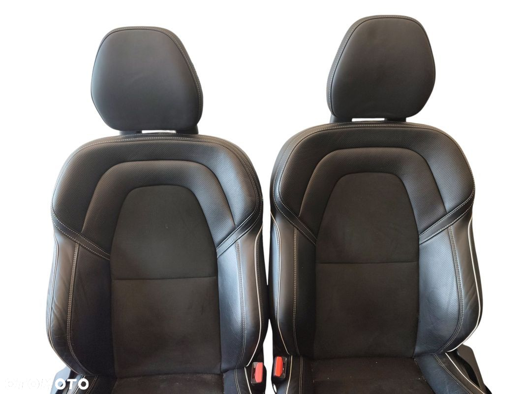 FOTELE FOTEL PRZÓD TYŁ KOMPLET SKÓRA BOCZKI VOLVO XC90 II R-DESIGN UK - 7