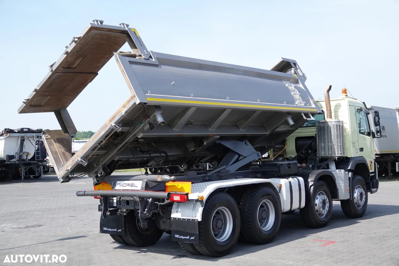 Volvo FMX 450 / 8X4 / 2-SIDE TIPPER / HYDROBRATA / HYDROKLAPA / BODRMATIC / I-SHIFT/ EURO 6 - 7