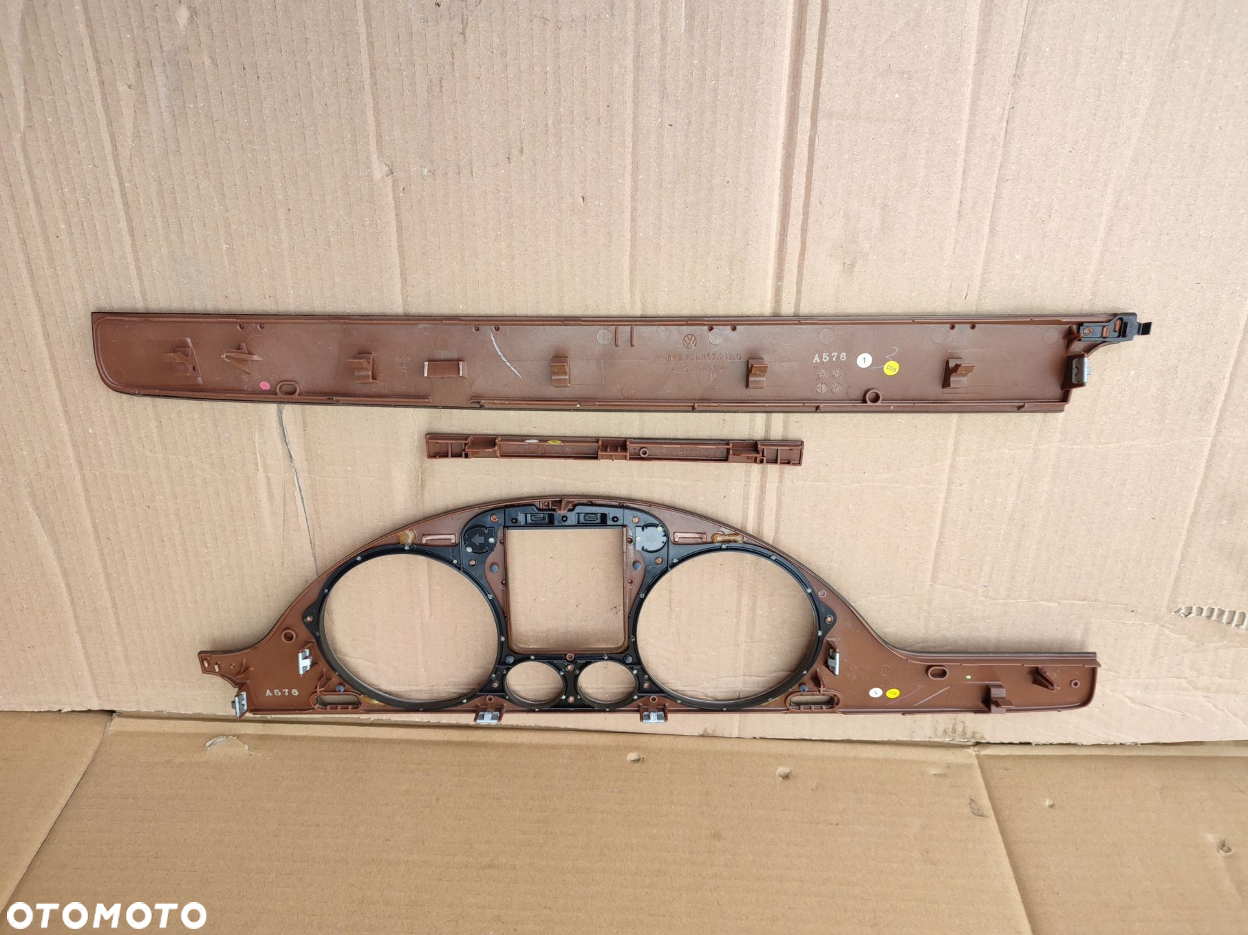 Dekory deski konsoli drewno VW PASSAT B6 EUROPA - 8