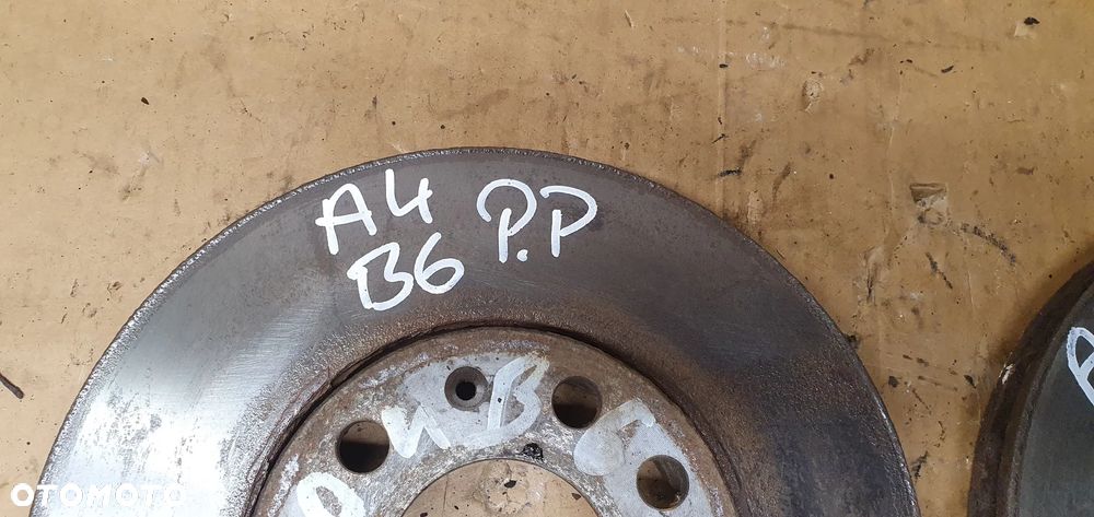 Tarcze hamulcowe przód przednie Audi A4 B6 - 5