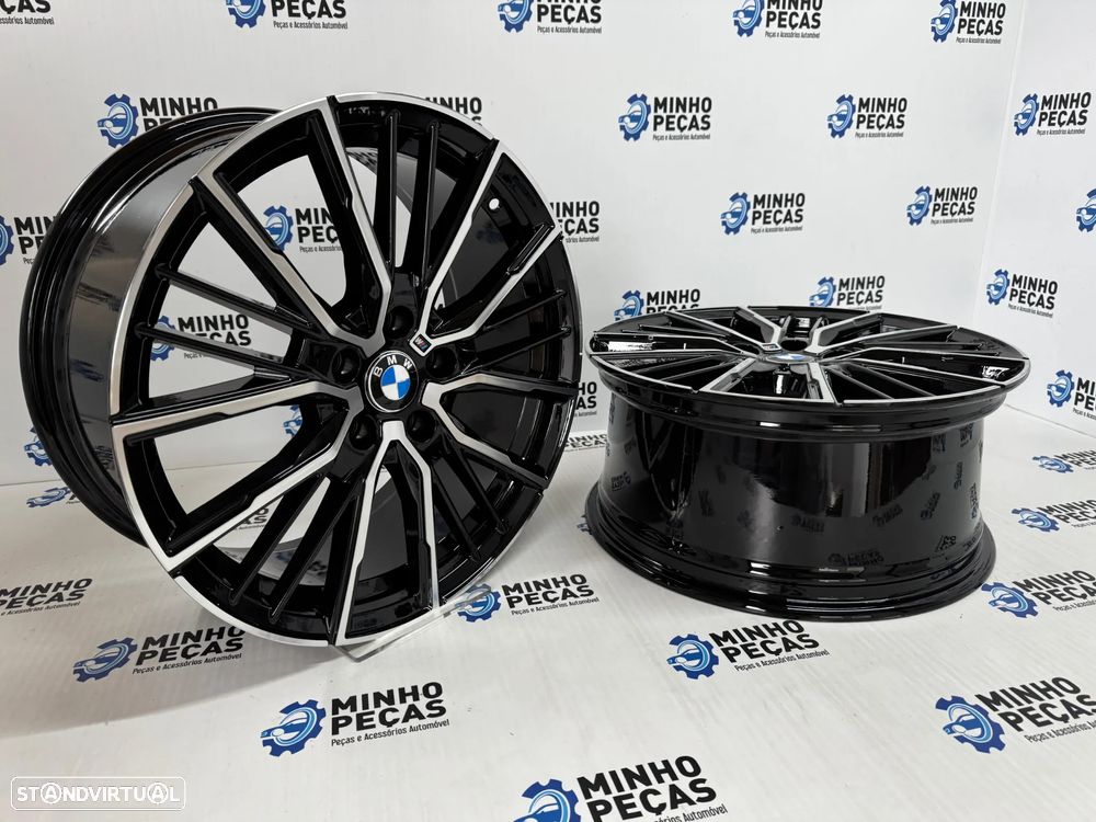 Jantes look BMW Style 552M 18 (5x112) preto e polido - 6
