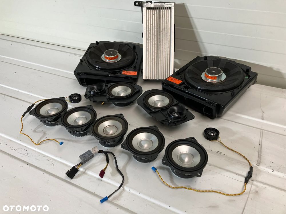 Zestaw nagłośnienia LOGIC7 BMW E61 głośniki wzmacniacz L7 - 1