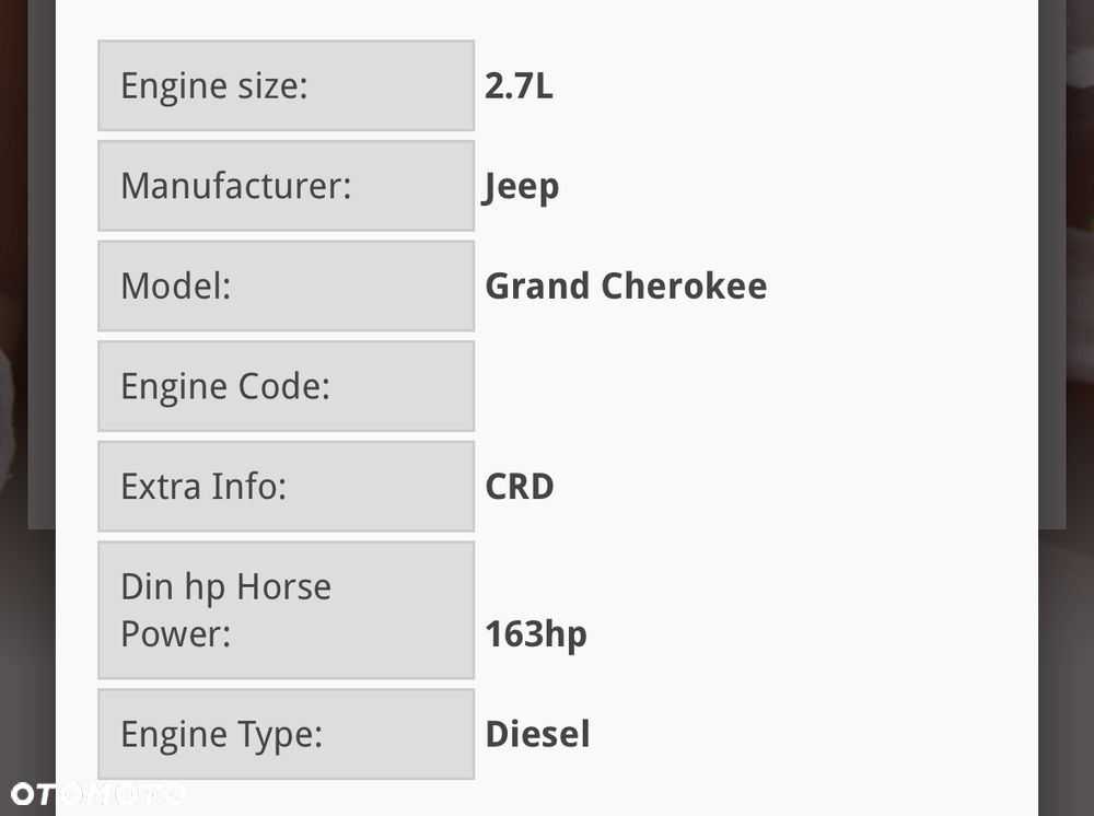 Jeep Cherokee 2.7  reduktor 4x4 P52099360AD - 46226 - Aw232576 ttr275306202  nr d126 - 5