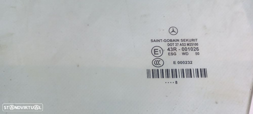 Vidro porta frente esquerda MERCEDES-BENZ CLS (C219) - 2
