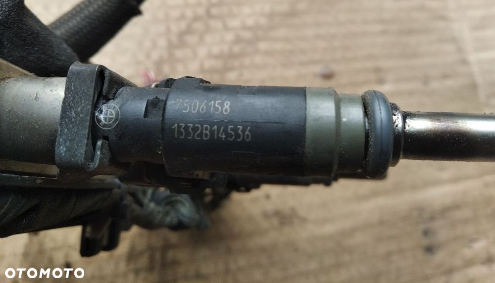 BMW E46 lift 2.0 N42B20A listwa wtryskowa wtryskiwacz 7506158 133B14536 - 3