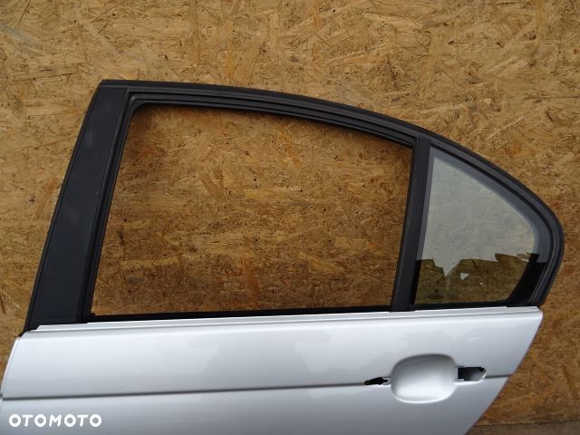 DRZWI LEWY TYŁ LEWE TYLNE BMW E46 LIFT SEDAN 01-05 LAK:TITANSILBER METALLIC NR522 - 2