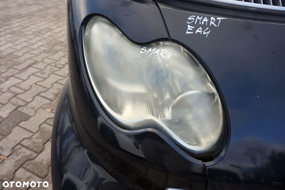 MASKA ZDERZAK BŁOTNIKI LAMPY FORTWO I LIFT 450 EA4  SMART 2003-2007 CZARNY PRZÓD KOMPLETNY - 13