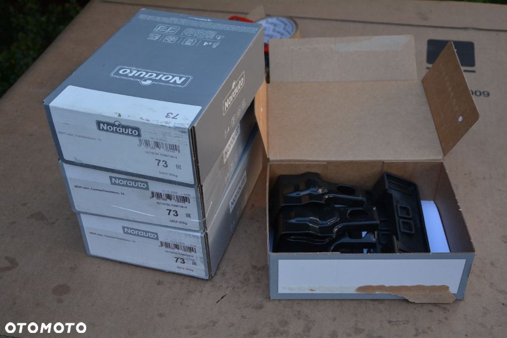 Seat Leon  2013 - bagażnik dachowy Norauto NOWY KLucz - 6